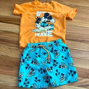 Boys Mickey swimwear bundle